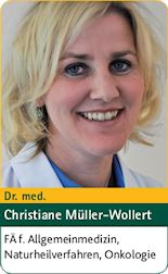 Dr. med. Christiane Müller-Wollert - Fachärztin für Allgemeinmedizin, Naturheilverfahren, Onkologie